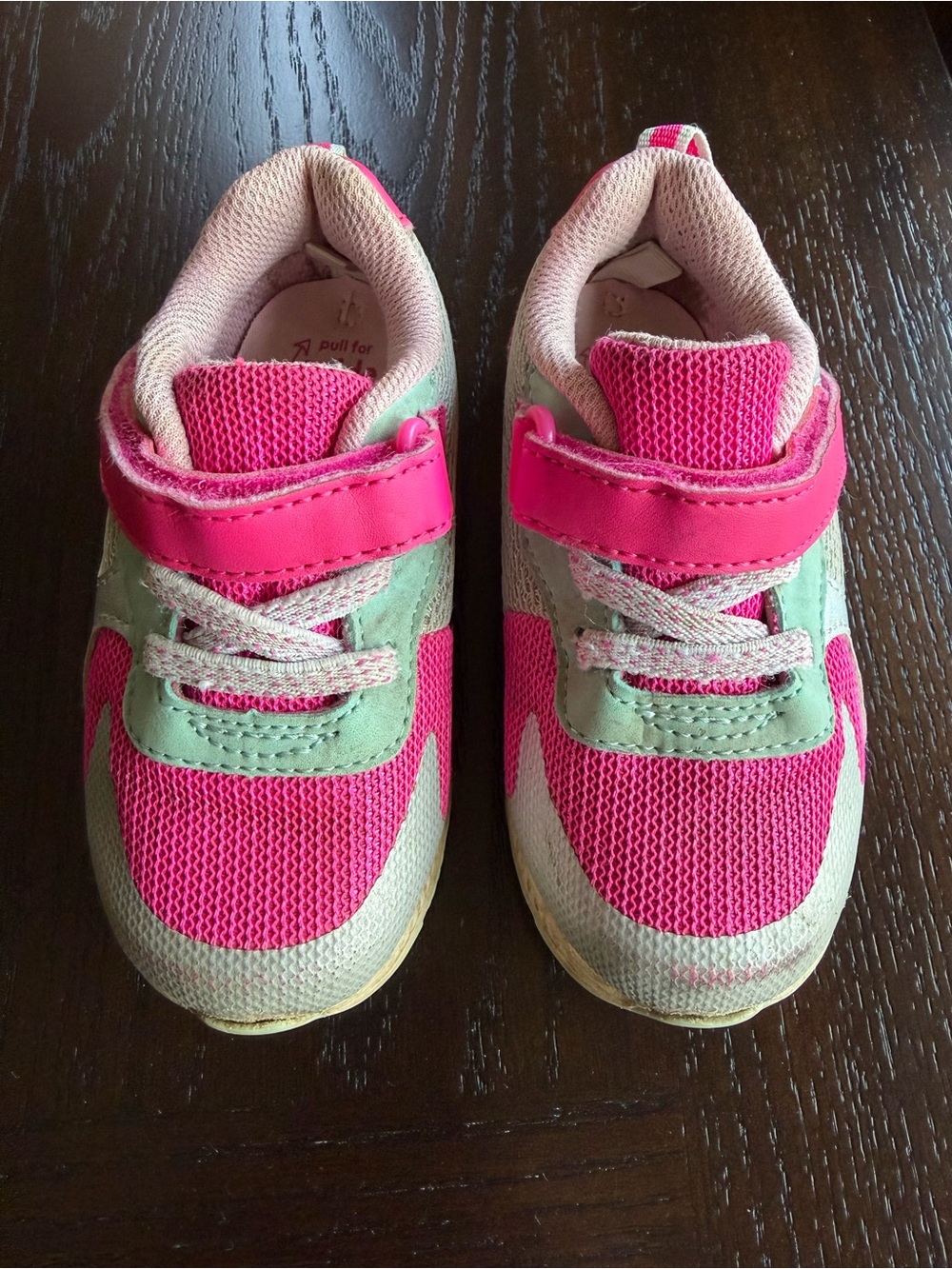 Stride Rite Pink and Mint Active Sneakers for Kids